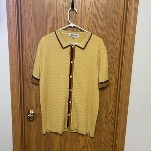 Vintage Short Sleeve Button Up